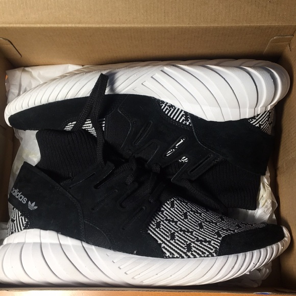 adidas tubular doom primeknit black